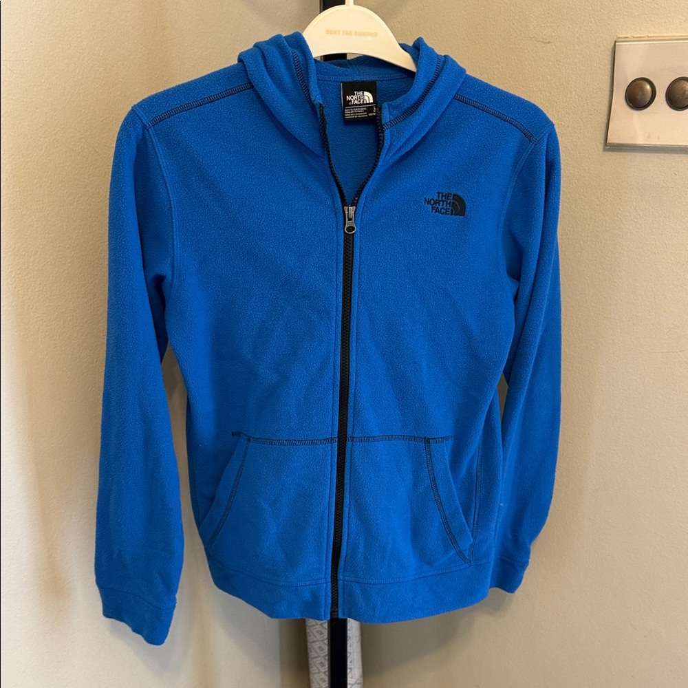 The North Face Kids Vibrant Blue Zip-Up Hoodie